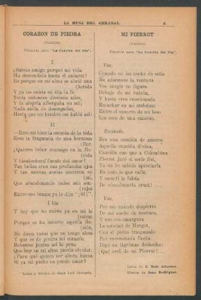 Mi pierrot : (Tango)