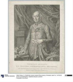 Porträt des Vaclav Leopold Chlumcansky z Prestavlk
