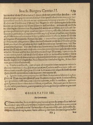 [Observatio XXI.-XXX.]
