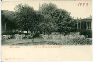 Karlsbad. Café und Restaurant "Posthof"