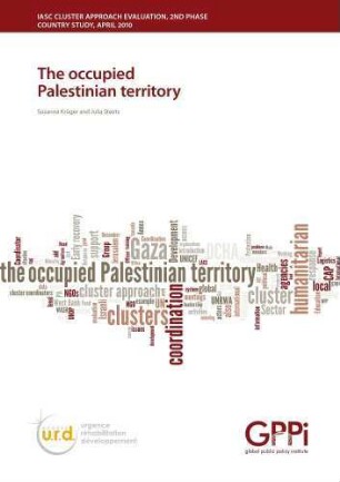 The occupied Palestinian territory