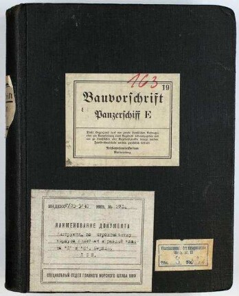 Bauvorschrift Schiff und Maschine