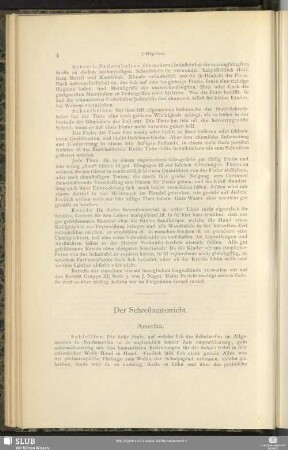 Der Schreibunterricht
