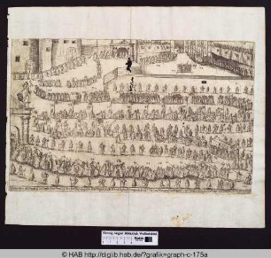 Prozession und Begräbnis des Fürsten Christian, Herzog in Sachsen, Kurfürst und Markgraf zu Magdeburg im Oktober 1591 zu Dresden und Freiburg.