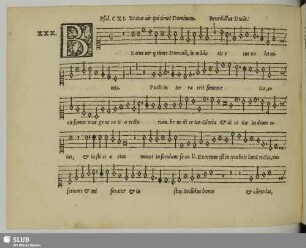 XXX. Ducis, Benedictus: Beatus vir qui timet Dominum