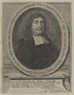 Bildnis des Franc. Iulius Lütkens