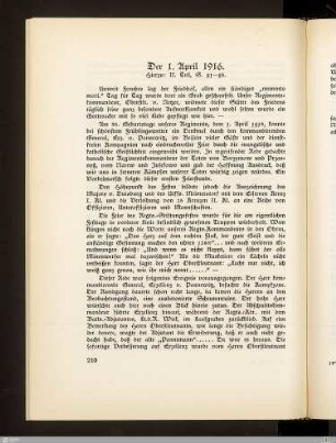 Der 1. April 1916