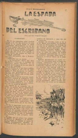 La espada del escribano - (Continuación) : PBT novelesco