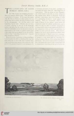 The landscapes of David Murray Smith, R.B.A.