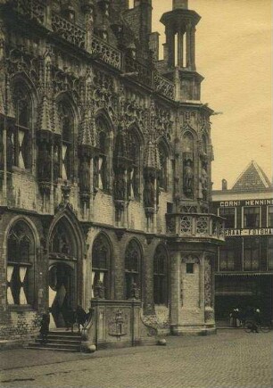 Rathaus in Middelburg, Holland