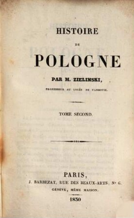 Histoire de Pologne, 2