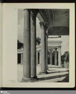 Schloß Sanssouci, Kolonnade