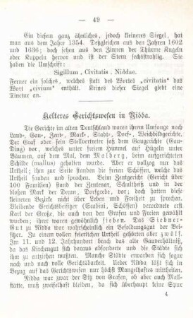 Aelteres Gerichtswesen in Fulda.