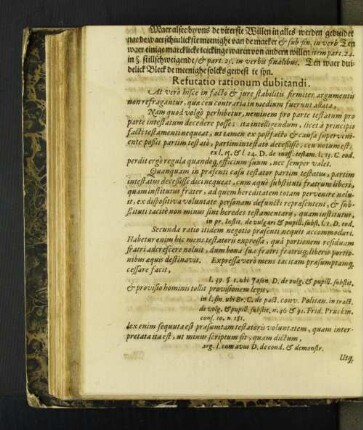 Refutatio rationum dubitandi. [u. a.]