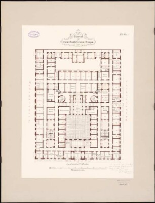 Gasthaus 1. Ranges: Grundriss 2. OG 1:200