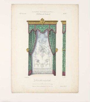"Décor d'une croisée de salon.", aus: Le Garde-meuble