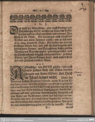 Leichenpredigt : Christliche Leich-Predigt. Der begehrte Leichen-Text. Votum. Tractatio.