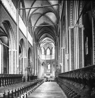 Bad Doberan, Ev. Münster, Klosterkirche, Zisterzienserkirche, Hauptschiff