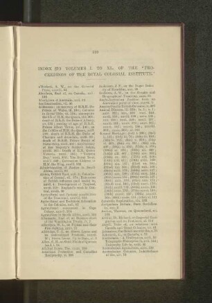 4. Index to Vols. I. to XL. of the Proceedings of the Institute.