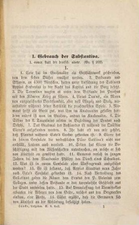 Aufgaben zum Uebersetzen ins Lateinische : im Anschluß an d. Grammatik von Ellendt-Seyffert, 2. Für Quarta und Unter-Tertia. - 9. Aufl.