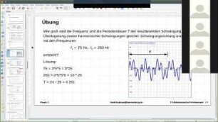 Schwingungen und Wellen - 6. Vorlesung, 22.4.2020 : Anharmonische Schwingungen