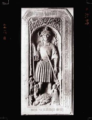 Stiftskirche; Grabmal Dr. Georg Harkesser 1510