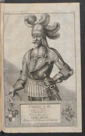 Fridrich. III. genant Maute Grav zu Zollern im Jahr Christi 1114. Seine Gemahlin Udelheid Grävin zu Dillingen u. Kyburg