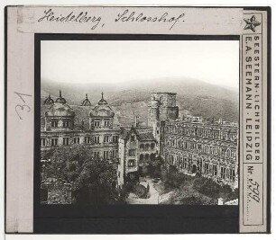 Heidelberg, Schloss,Heidelberg, Schloss, Ottheinrichsbau,Heidelberg, Schloss, Friedrichsbau