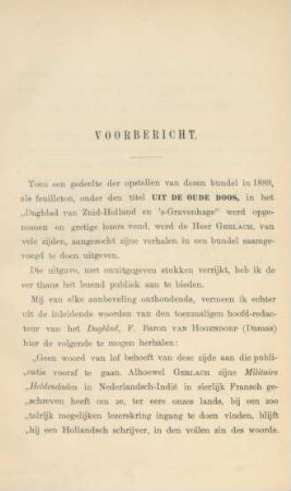 Voorbericht