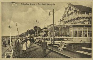 Ostseebad Cranz - Am Hotel Monopole