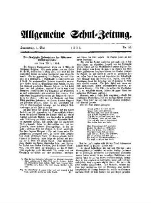 Die fünfzigste Jahresfeier der Altonaer Sonntagsschule