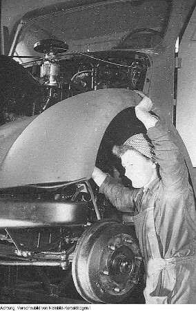 Zittau. VEB Phänomen Werke Zittau, Februar 1952