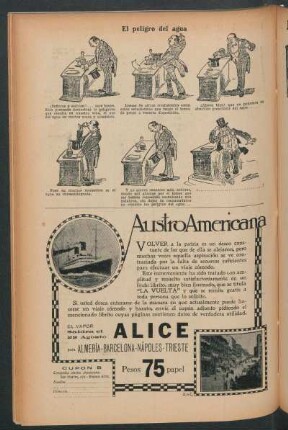 El peligro del agua
