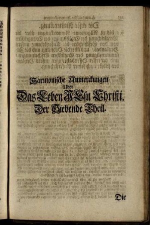 Der Siebende Theil.