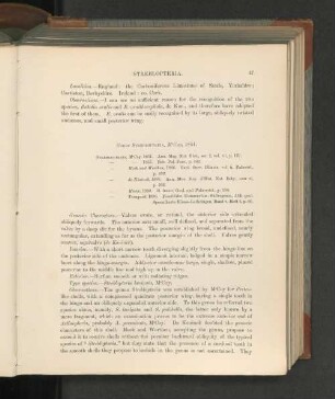 Genus Streblopteria, McCoy, 1851.