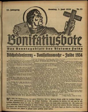 Ausgabe vom Sonntag, den 03. Juni 1934.