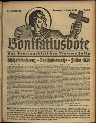 Ausgabe vom Sonntag, den 03. Juni 1934.