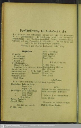 Dorfschellenberg bei Leubsdorf i. Sa.