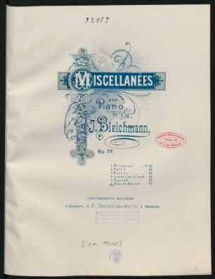 6: Valse de concert : Op. 28