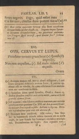 XVI. Ovis, Cervus Et Lupus.