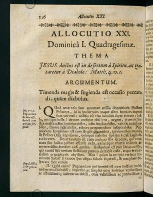 136-142, Allocutio XXI.