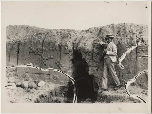 Wall decorations on the huacas of Chanchan