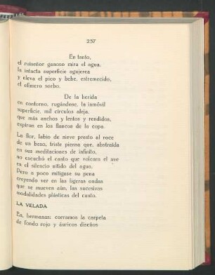 La velada