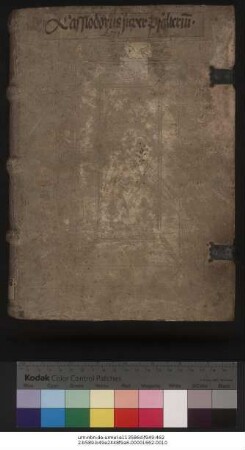 Cassiodori Clarissimi Senatoris in Psalteriu[m] expositio