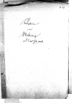 Rheinbundakte (Ratifikation Württemberg)