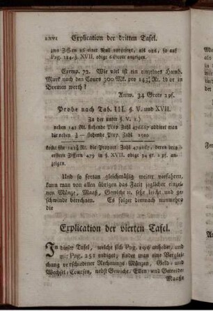 Explication der vierten Tafel.