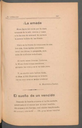 La amada