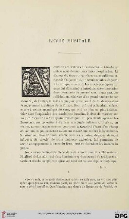 2. Pér. 30.1884: Revue musicale