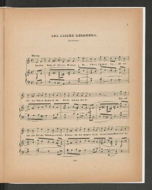 Der Lieder Heimkehr.