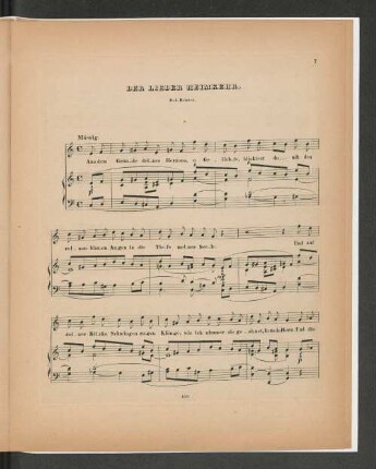 Der Lieder Heimkehr.